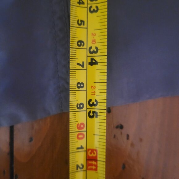 Michael Kors Silk Shirt Dress Taupe - 3/4 Button Tab Sleeves Cinch Waist - Sz M - Picture 10 of 11